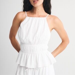 Abercrombie Smocked Halter Top - (XS)